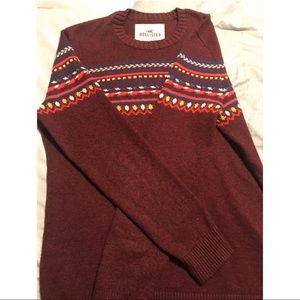 Men’s Hollister Maroon Sweater
